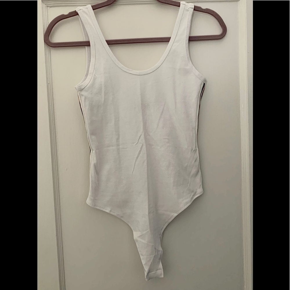 Windsor White Pin Stripe Body Suit